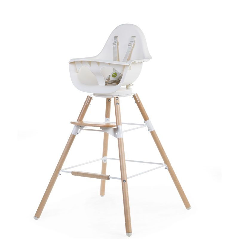 Evolu ONE.80° Syöttötuoli Valkoinen