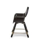 Evolu 2 Syöttötuoli Mustakultainen