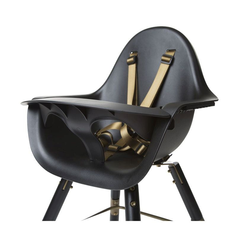 Evolu 2 Syöttötuoli Mustakultainen