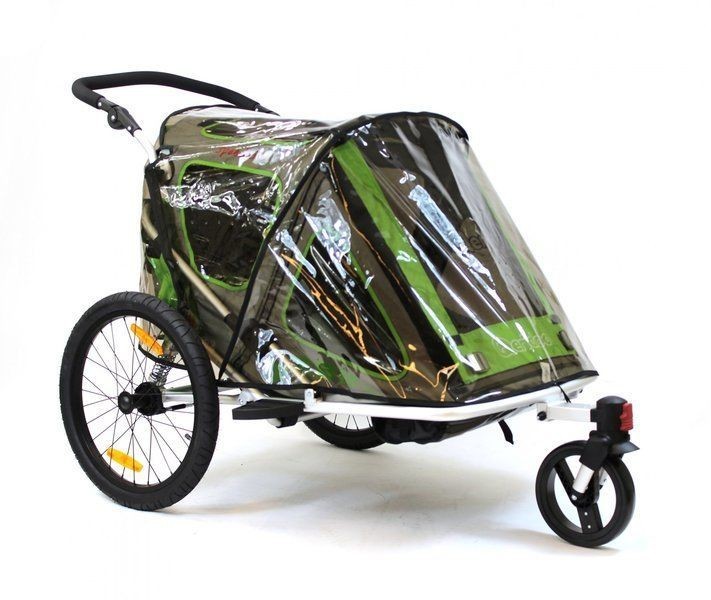 Qeridoo sadesuoja polkupyörän peräkärryyn, Kidgoo 1