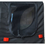 Pyöräilykärry lemmikille (valkomusta)