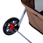 Lemmikkirattaat (ruskea)