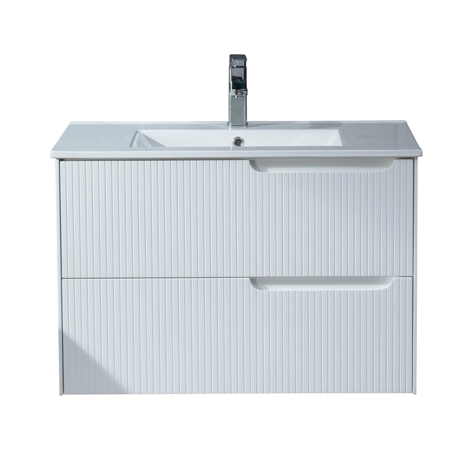 Lykke Allaskaappi Polar Deluxe 80x46x55cm, valkoinen