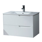 Lykke Allaskaappi Polar Deluxe 80x46x55cm, valkoinen