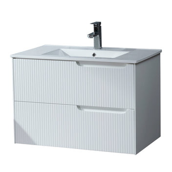 Lykke Allaskaappi Polar Deluxe 80x46x55cm, valkoinen