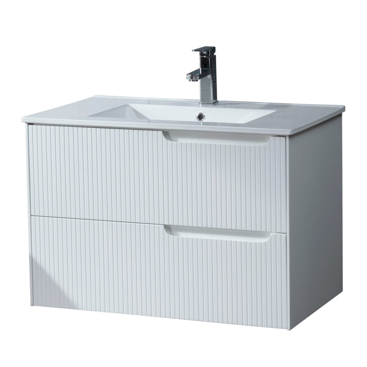 Lykke Allaskaappi Polar Deluxe 80x46x55cm, valkoinen