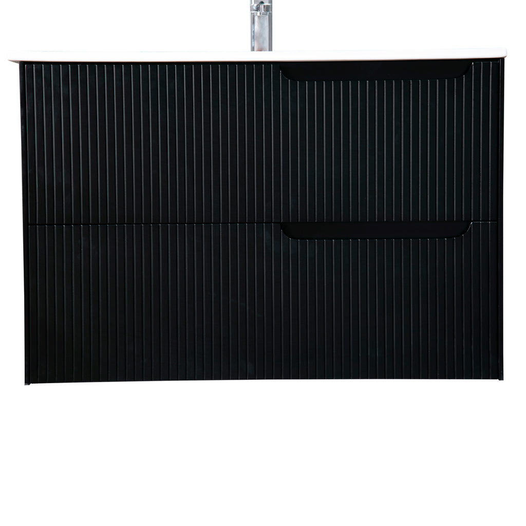 Lykke Allaskaappi Polar Deluxe 80x46x55cm, musta