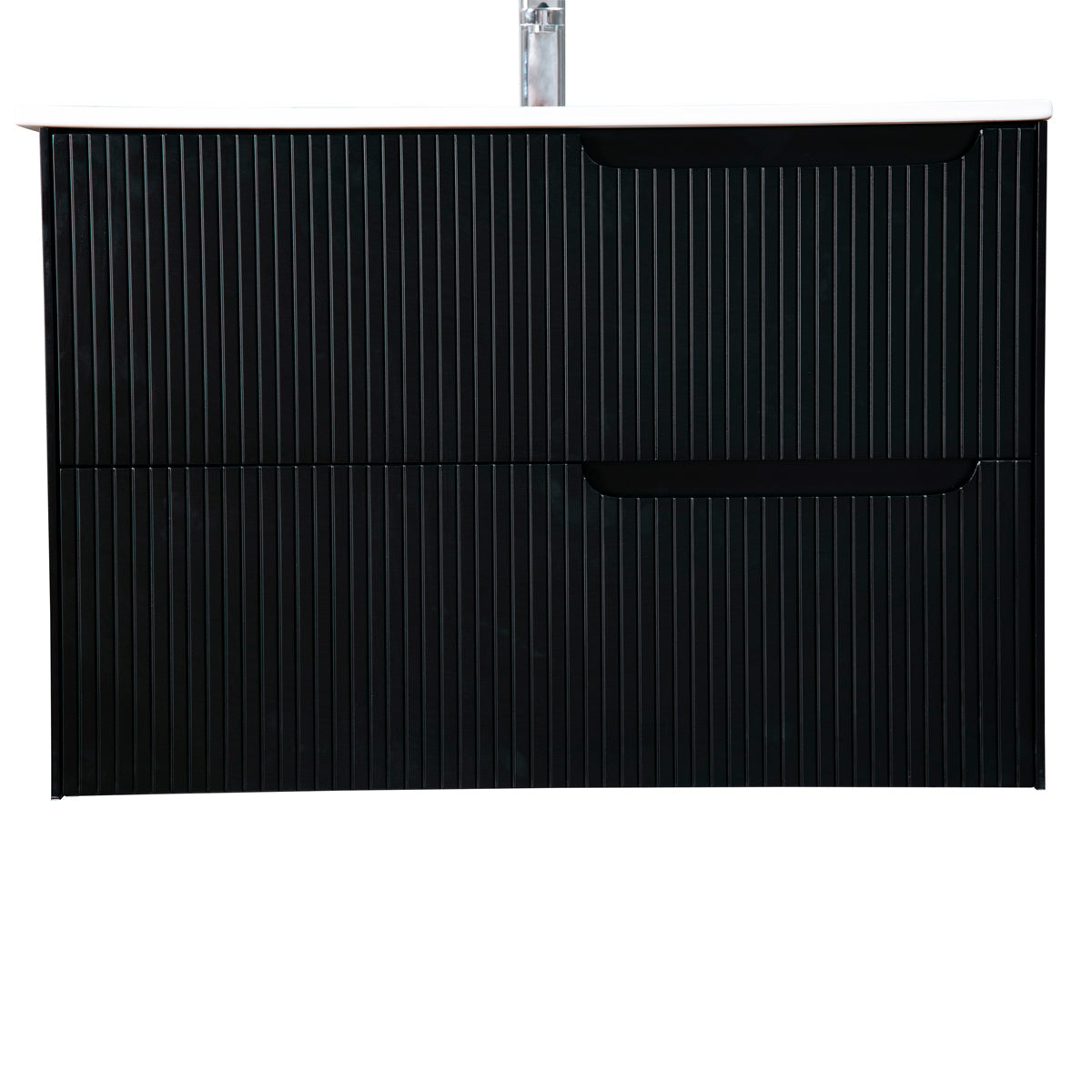 Lykke Allaskaappi Polar Deluxe 80x46x55cm, musta