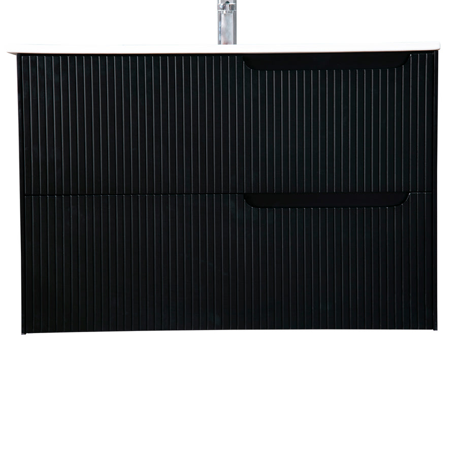 Lykke Allaskaappi Polar Deluxe 80x46x55cm, musta