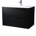 Lykke Allaskaappi Polar Deluxe 80x46x55cm, musta