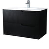 Lykke Allaskaappi Polar Deluxe 80x46x55cm, musta