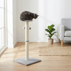 Pohjolan Lemmikkitarvike Kissan kiipeily-/raapimispuu 81 cm, Vaalean harmaa