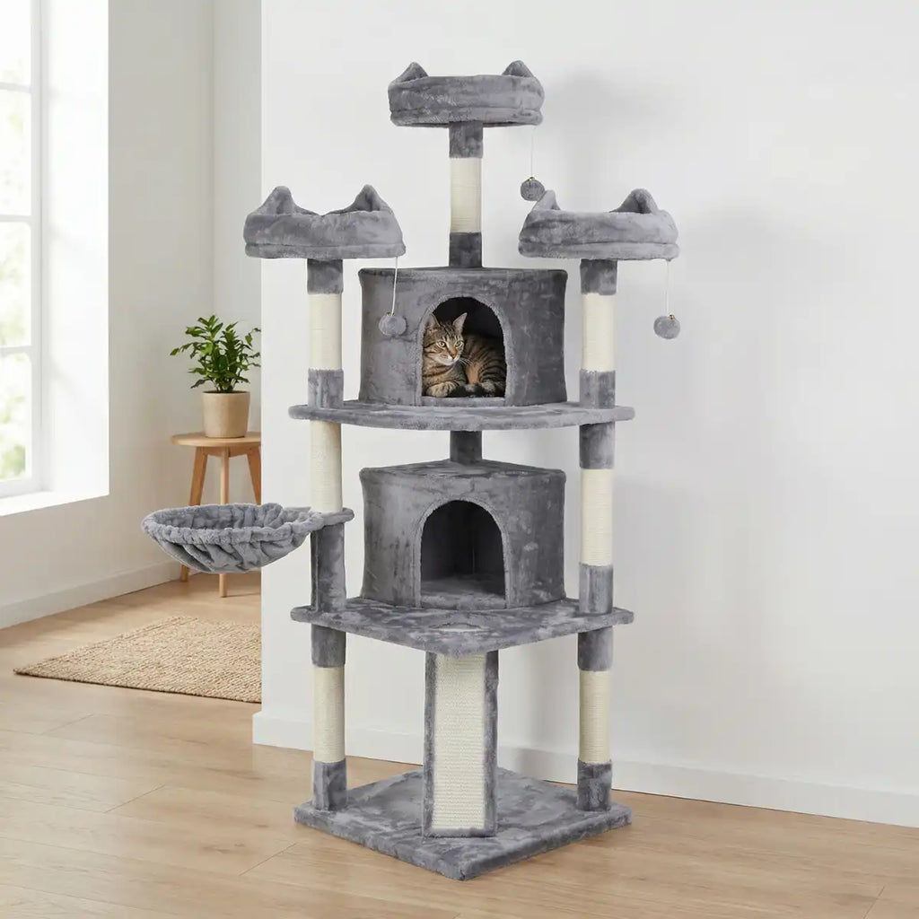 NordDjur Kattklösstång 175 cm Ljusgrå