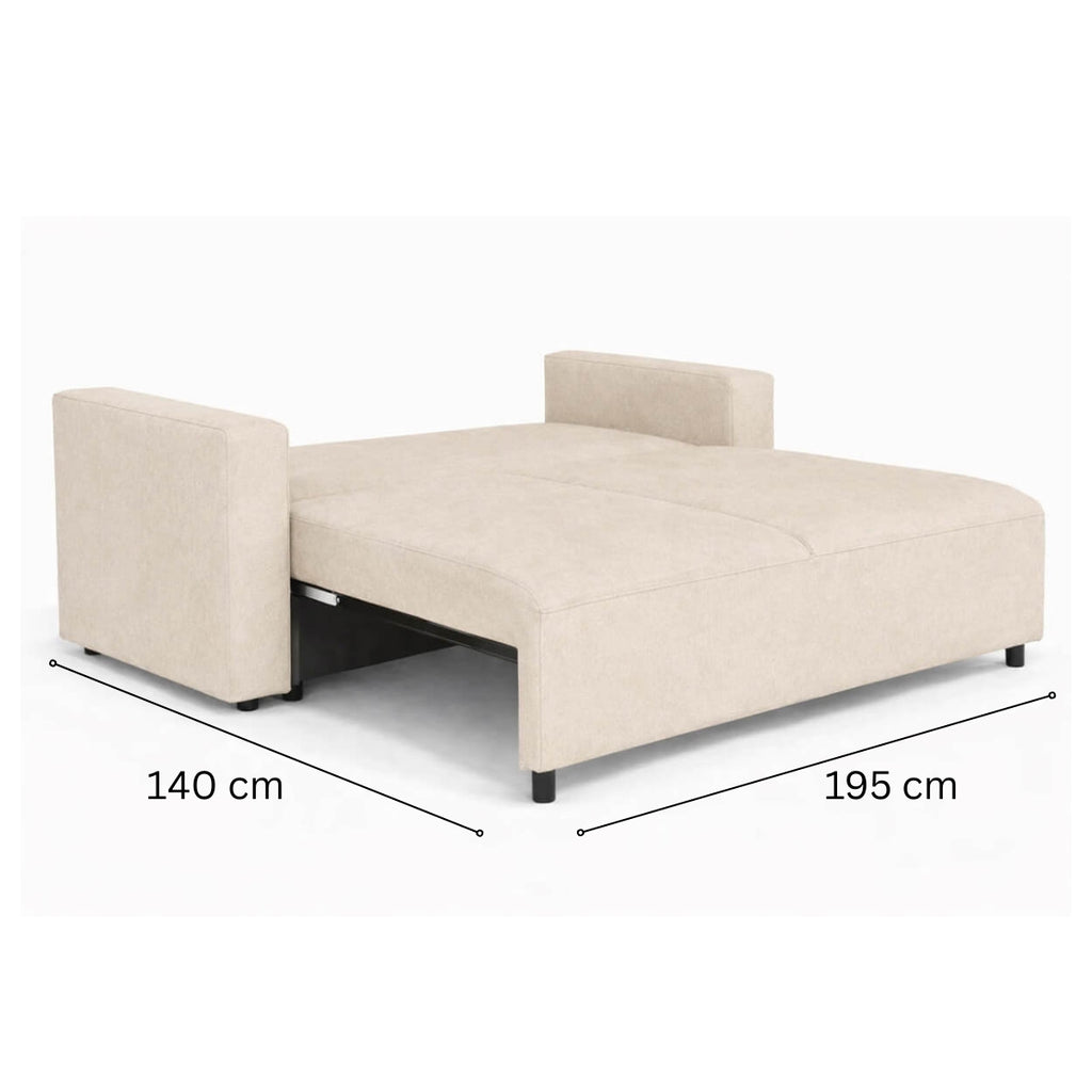 Ventoux bäddsoffa beige