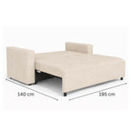 Ventoux bäddsoffa beige