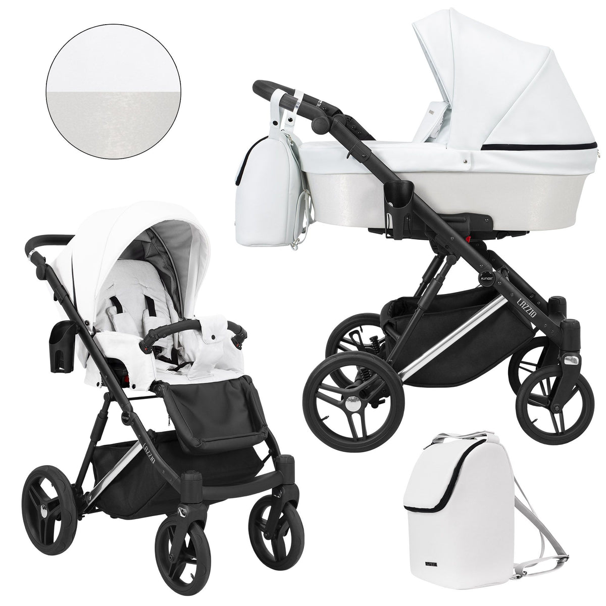 Kunert Lazzio 2-in-1 yhdistelmävaunut, useita värejä
