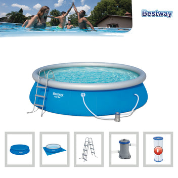 Bestway Fast Set Swimming Pool 457x107cm, 12362L