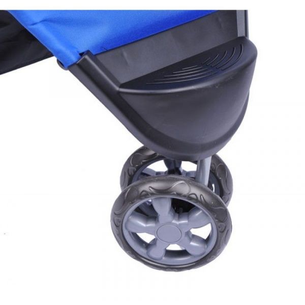 Lemmikkikuljetusvaunut kissoille ja koirille (Sininen)