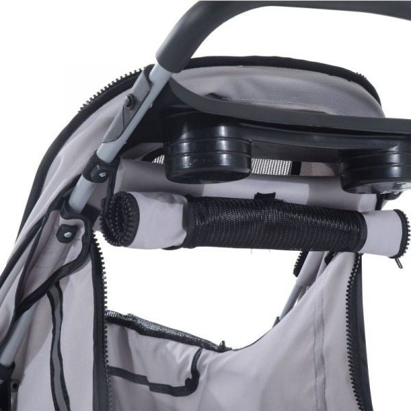 Lemmikkikuljetusvaunut kissoille ja koirille (Harmaa)