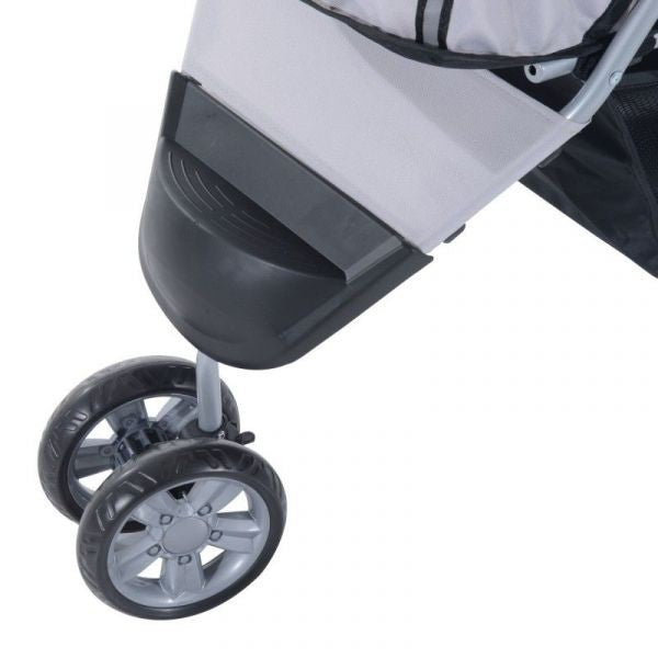 Lemmikkikuljetusvaunut kissoille ja koirille (Harmaa)