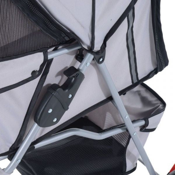 Lemmikkikuljetusvaunut kissoille ja koirille (Harmaa)