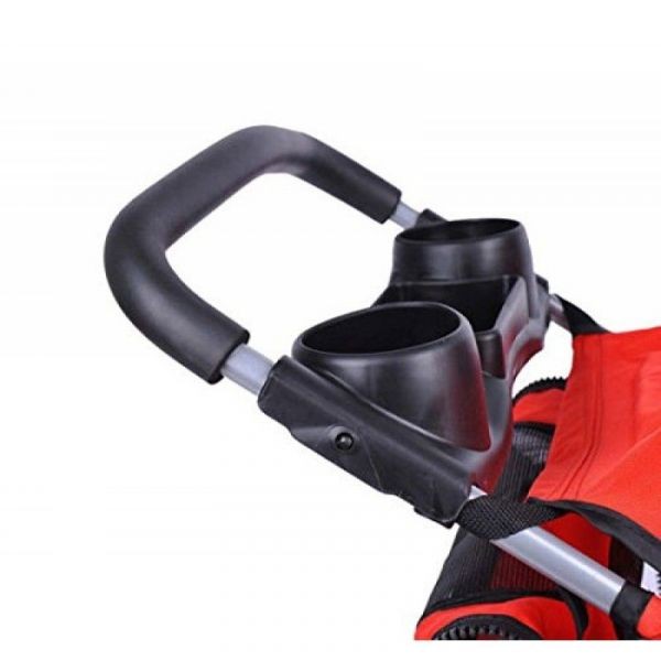 Lemmikkikuljetusvaunut kissoille ja koirille (Punainen)