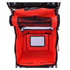 Lemmikkikuljetusvaunut kissoille ja koirille (Punainen)