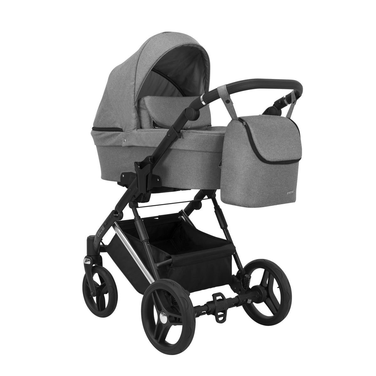 Kunert Lazzio 3-in-1 yhdistelmävaunut Cosmo-turvakaukalolla, useita värejä