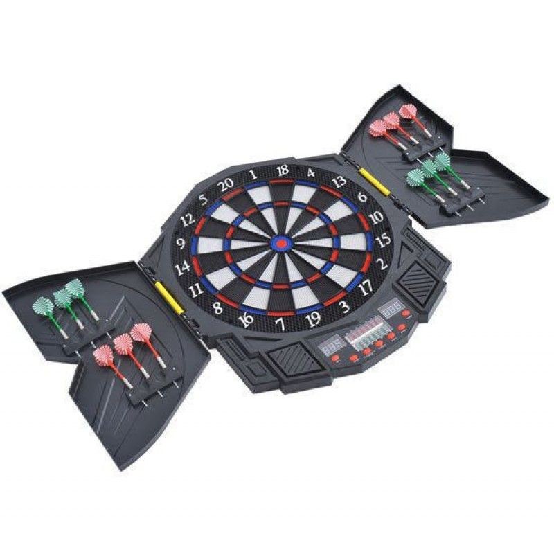 Elektrisk darttavla (svart)