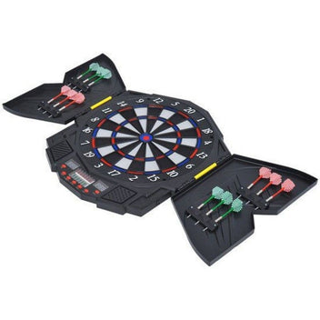 Elektrisk darttavla (svart)