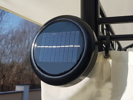 Lavo LED pyöreä paviljonki Ø350cm Harmaa