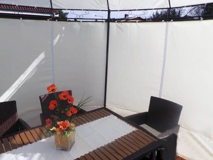 Lavo LED rund paviljong Ø350cm Brun