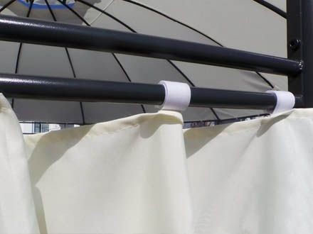 Lavo LED rund paviljong Ø350cm Kräm