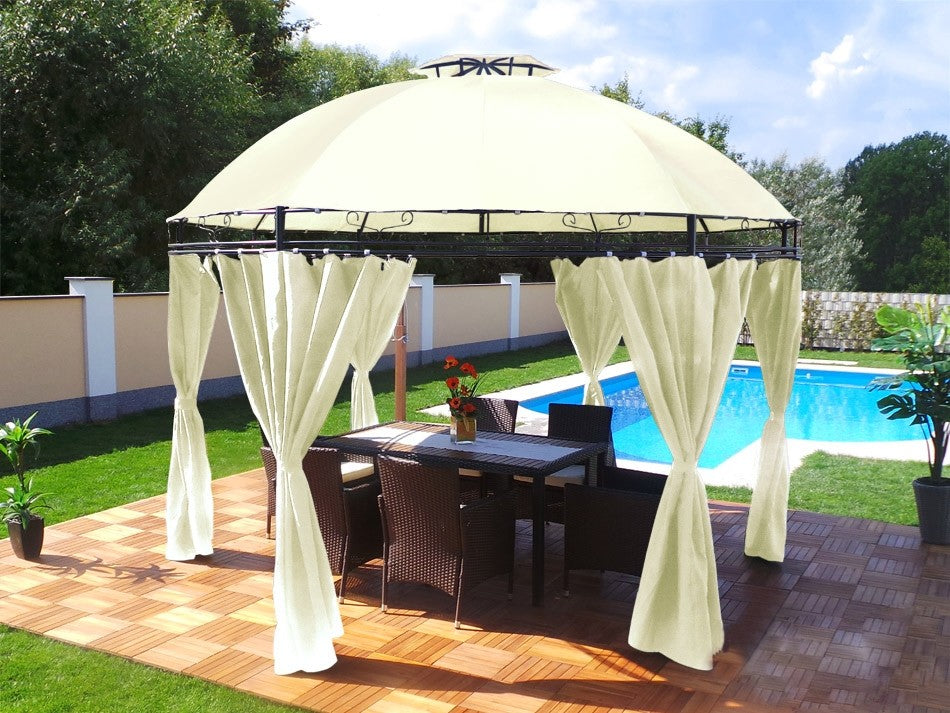 Lavo LED pyöreä paviljonki Ø350cm Kerma