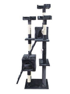 POHJOLAN LEMMIKKITARVIKE Kissan kiipeily-/raapimispuu 170 cm, Tumman Harmaa