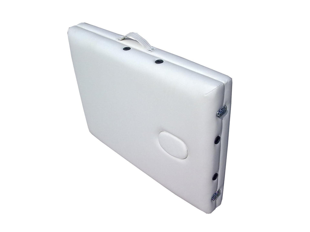 POHJOLAN URHEILUTARVIKE Taitettava Hierontapöytä Premium Alu 2V, 195x70cm, Valkoinen