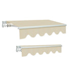 alumiinimarkiisi 4,5 x 3 (kerma)