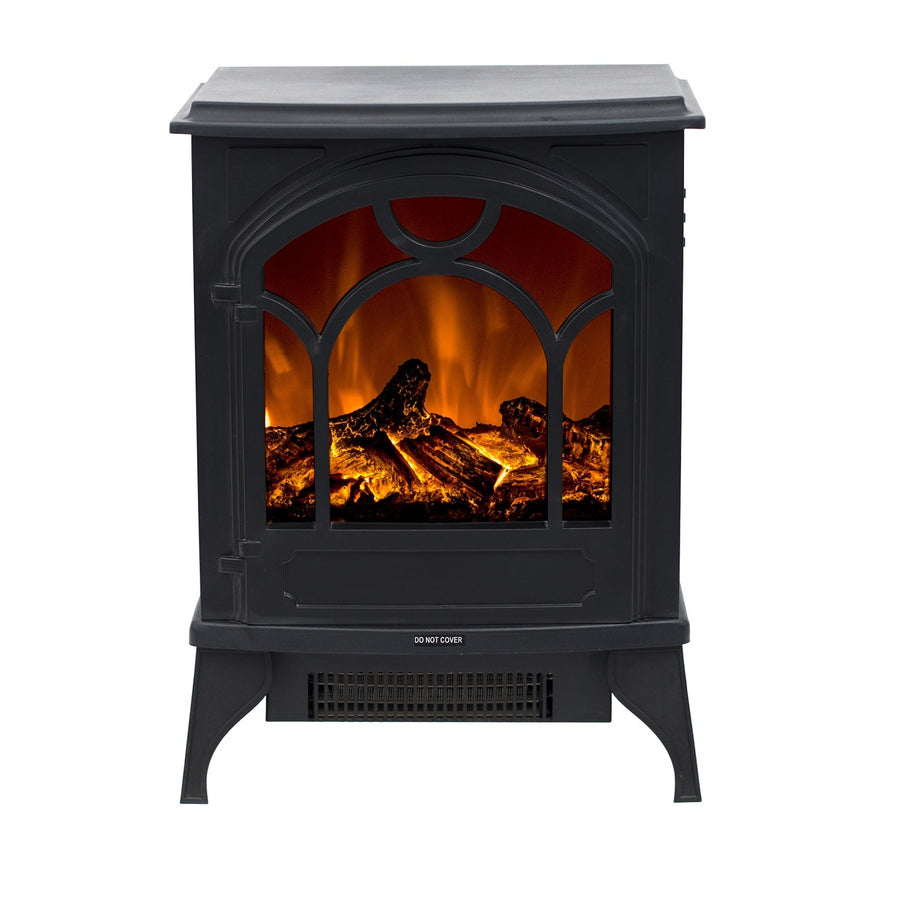 Elkamin Hehku 2A 1750/1950W – flammeffekt, överhettningsskydd, svart