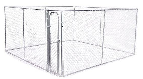 POHJOLAN LEMMIKKITARVIKE Koiratarha 3 x 3 x 1,82m, korkea koira-aitaus, galvanoitu teräs