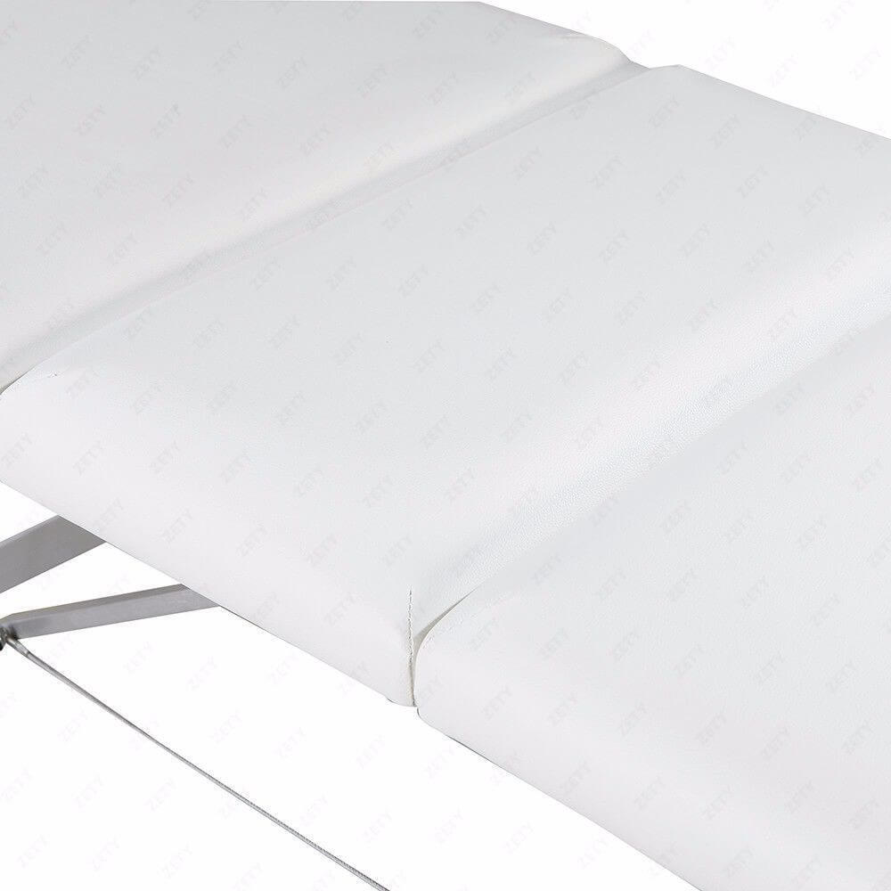 POHJOLAN URHEILUTARVIKE Taitettava Hierontapöytä Premium Alu 3V, 195x70cm, Valkoinen