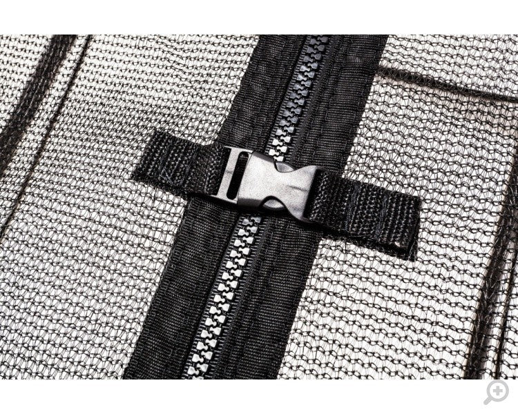 POHJOLAPULSE SPORTS LUXUS Trampoliini Ø 305cm Turvaverkolla, Musta