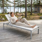 Lund & Leaf SOL solstol, vit