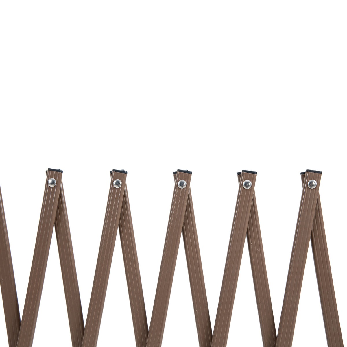 Jatkettava alumiininen saksiaita, 35–300 x 103,5 cm, tummanruskea