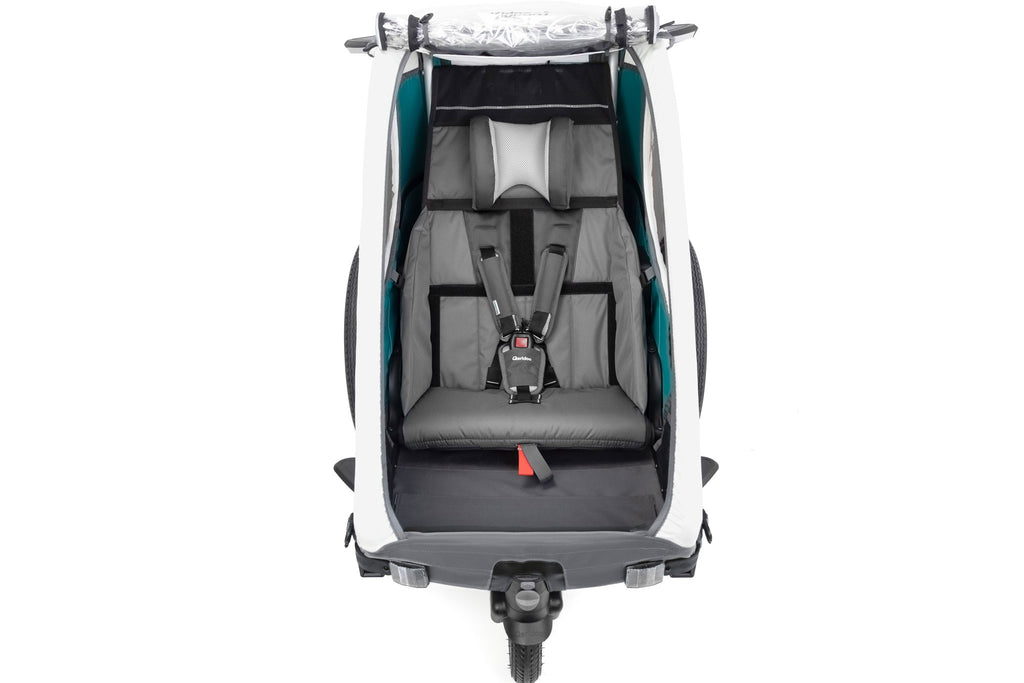 Qeridoo KidGoo1 polkupyörän peräkärry, antrasiitti