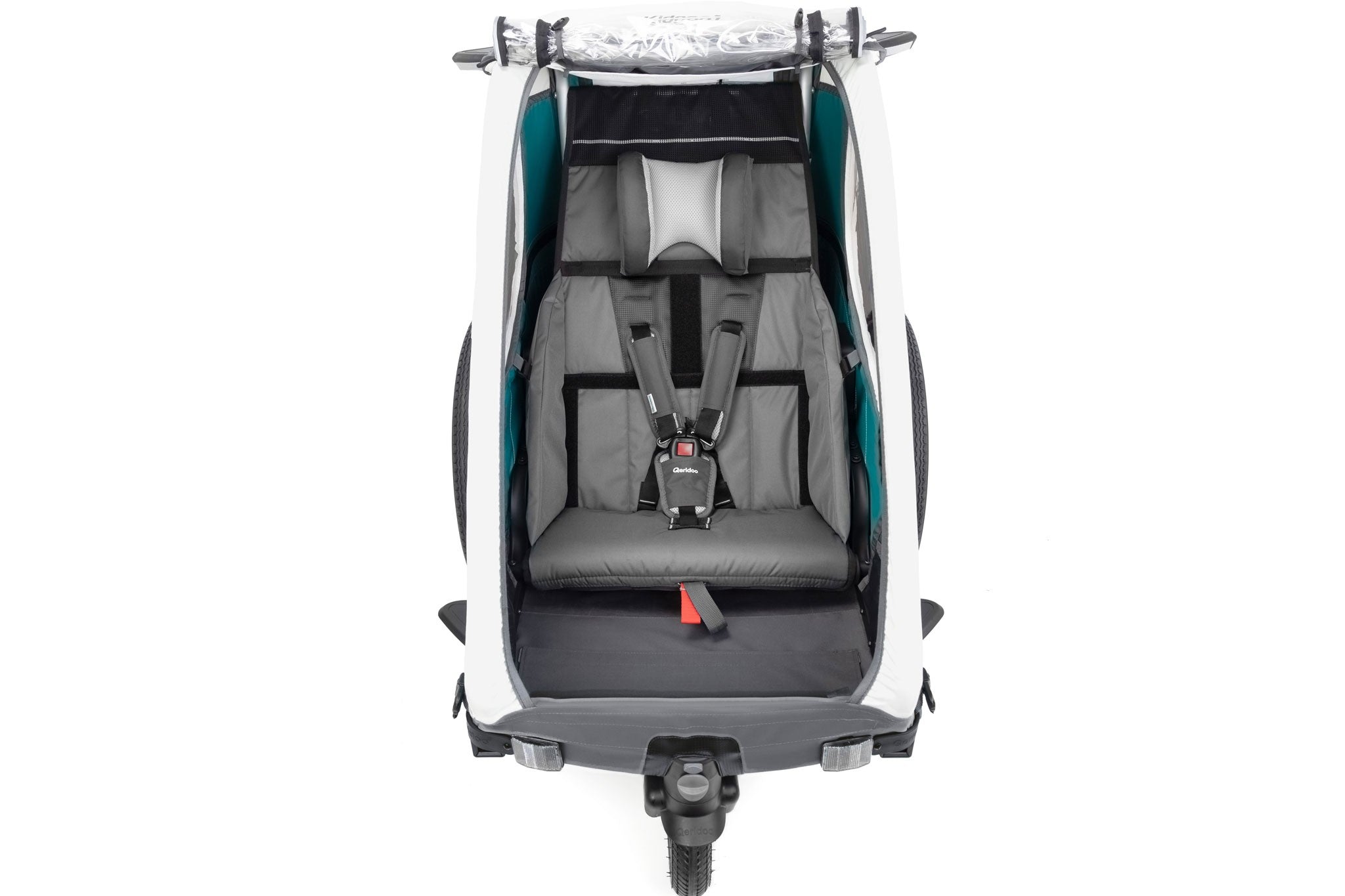 Qeridoo KidGoo1 polkupyörän peräkärry, antrasiitti