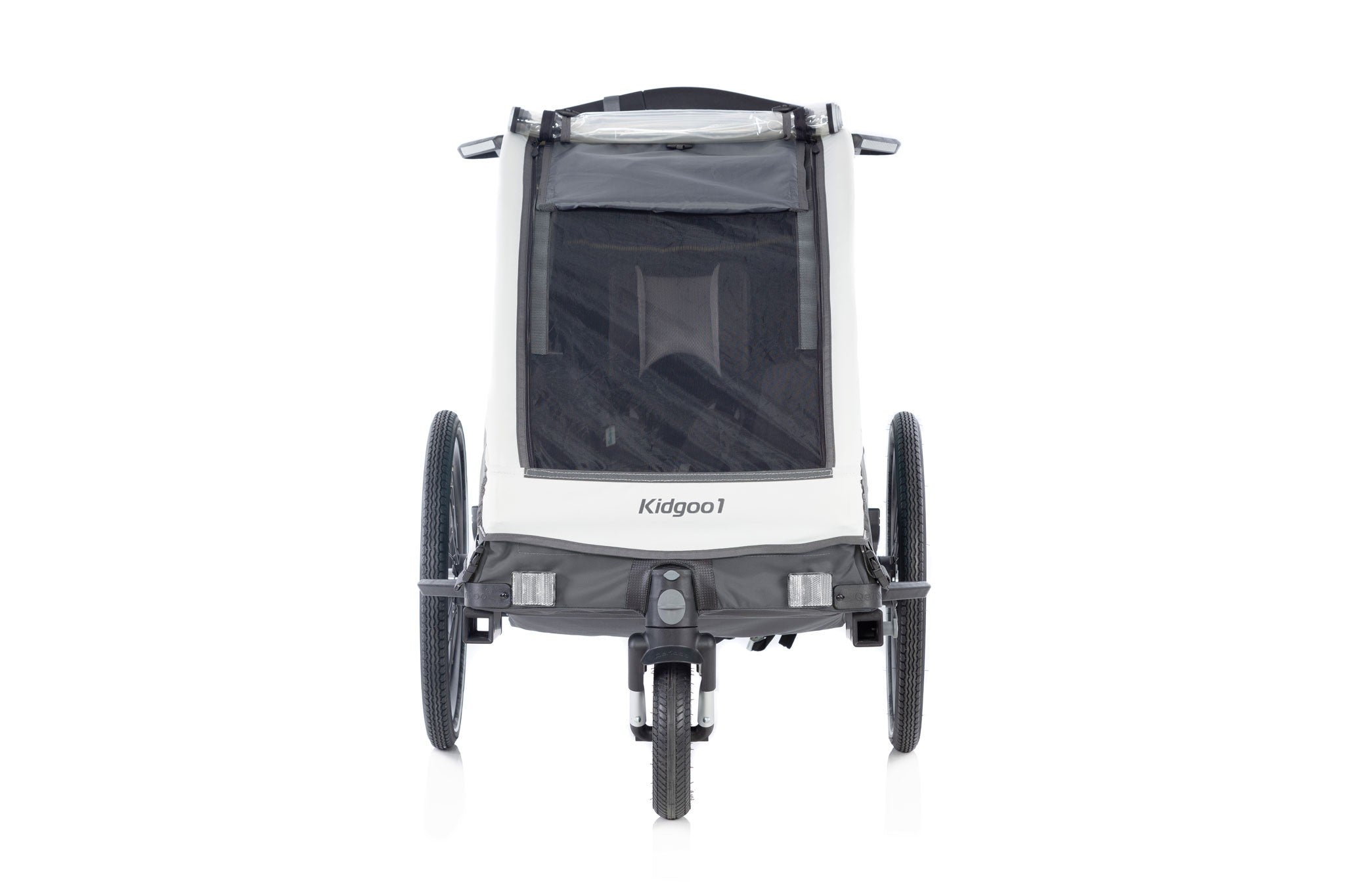 Qeridoo KidGoo1 polkupyörän peräkärry, antrasiitti