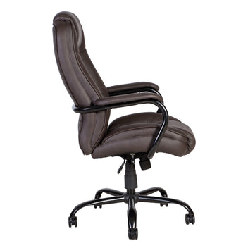 Työtuoli ELEGANT XXL, ruskea