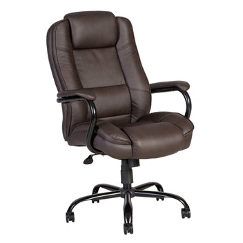 Työtuoli ELEGANT XXL, ruskea