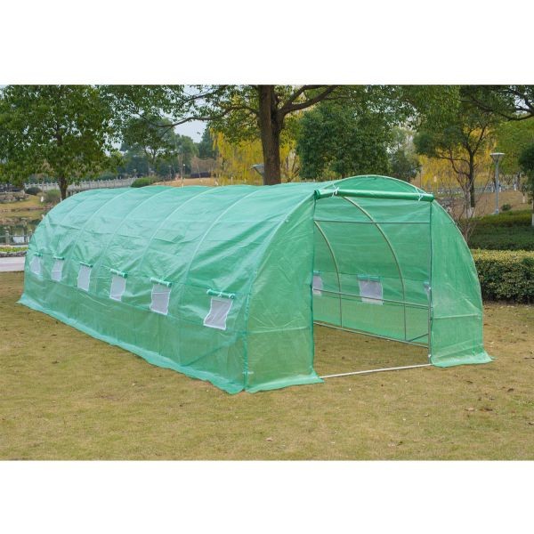 Tunnelväxthus 8 x 3 x 2 m