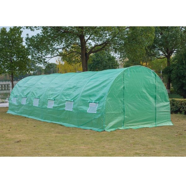 kasvihuone 8 x 3 x 2m